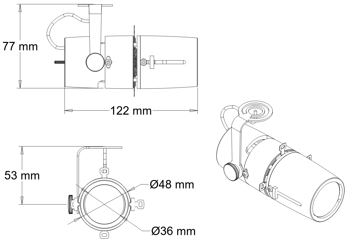 Arty Profile Zoom diagram